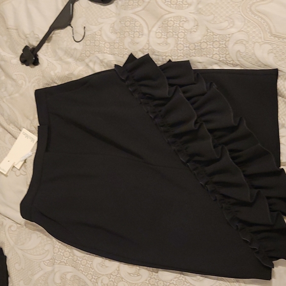 Max mara eles black skirt nwt size 10 - Picture 4 of 4